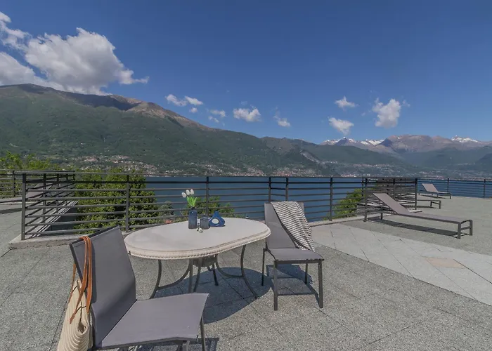 Brezza Del Lario Monolocale Con Giardino 03-04-07-08 * ديرفيو